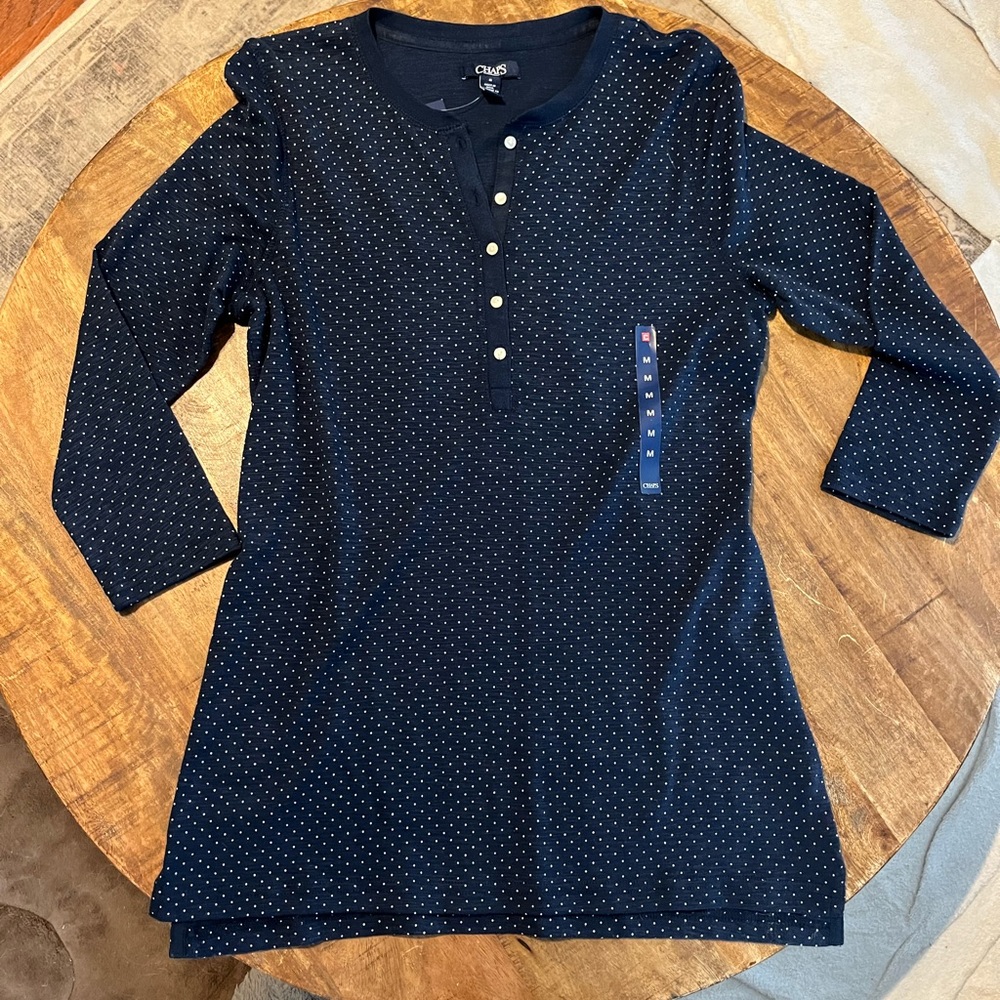 NWT Chaps Top - Size M